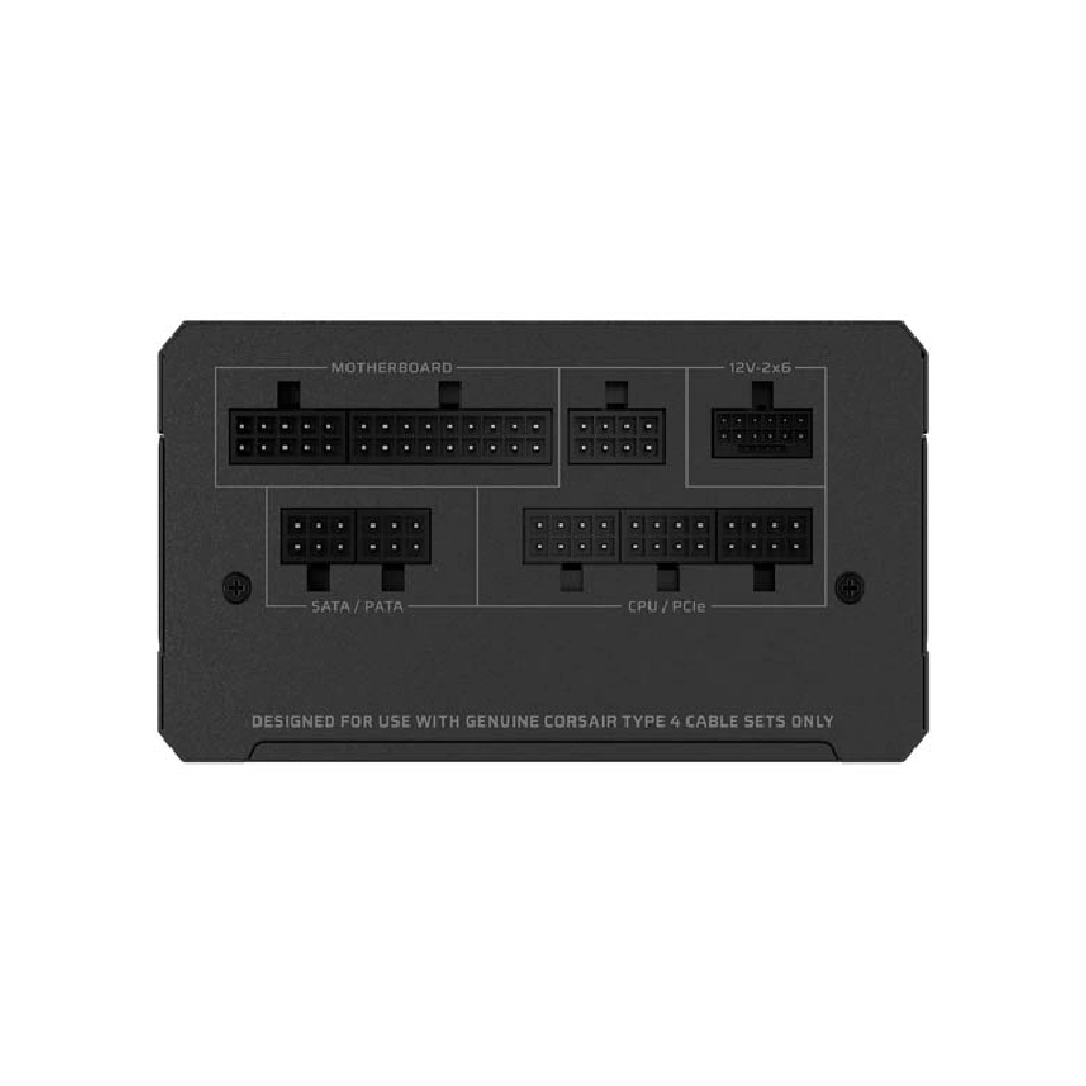 Corsair RMe Series RM100e Fully Modular Desktop Power Supply view 2
